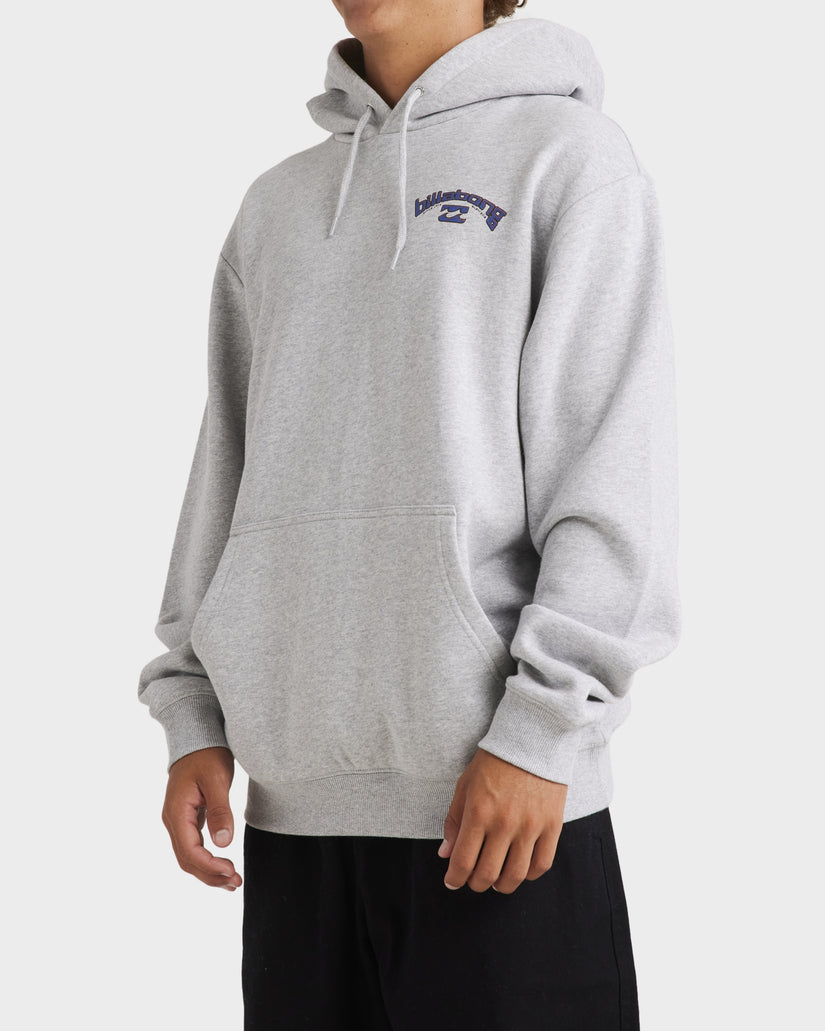 Mens Vintage Arch Pullover Hoodie