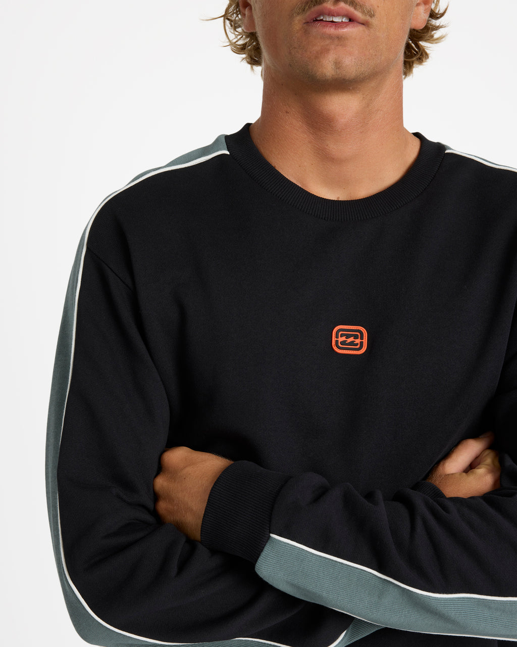 Mens Script Crew Neck