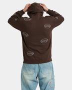 Mens Bong All Over Pop Pullover Hoodie