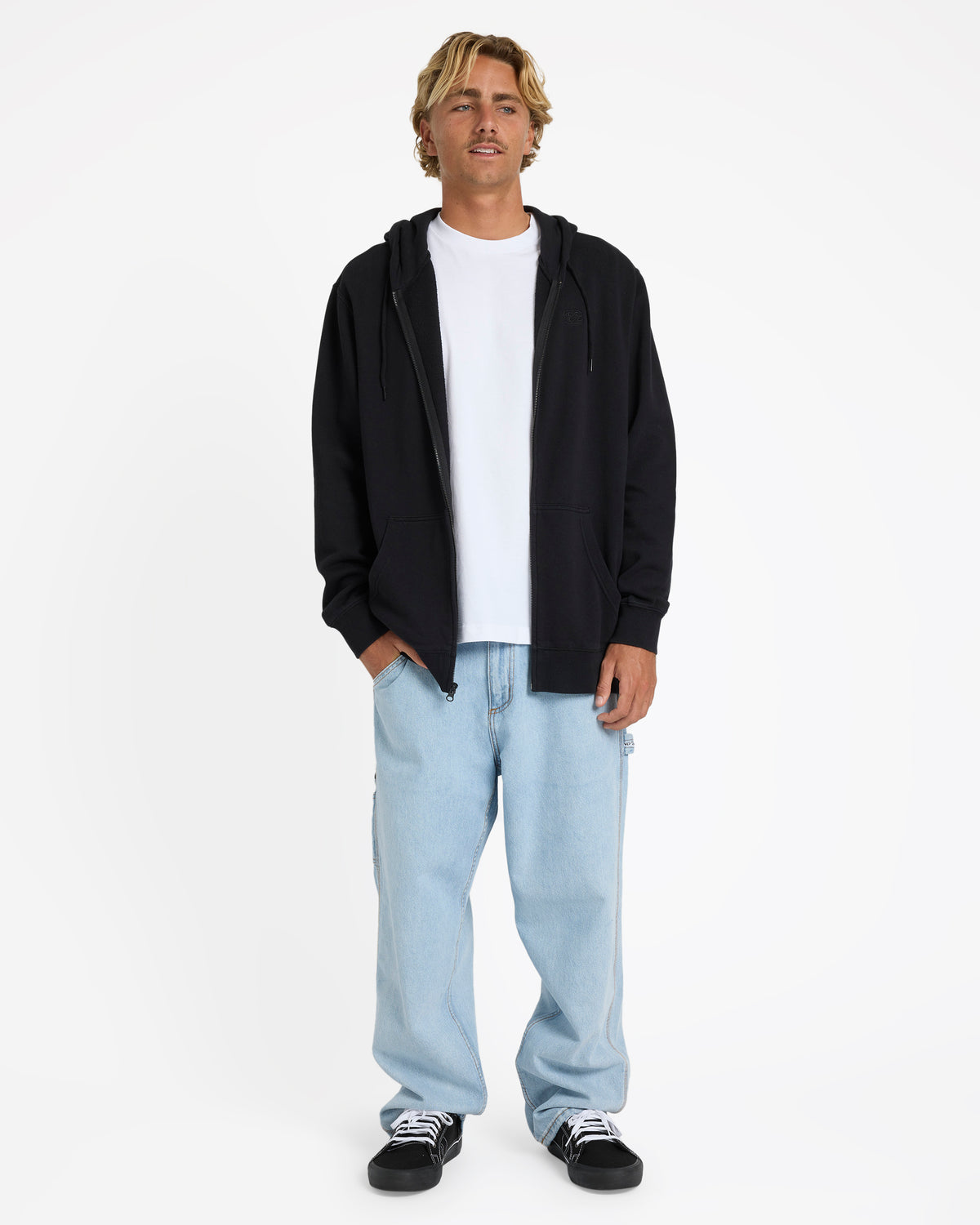Mens Premium WW Zip Up Hoodie