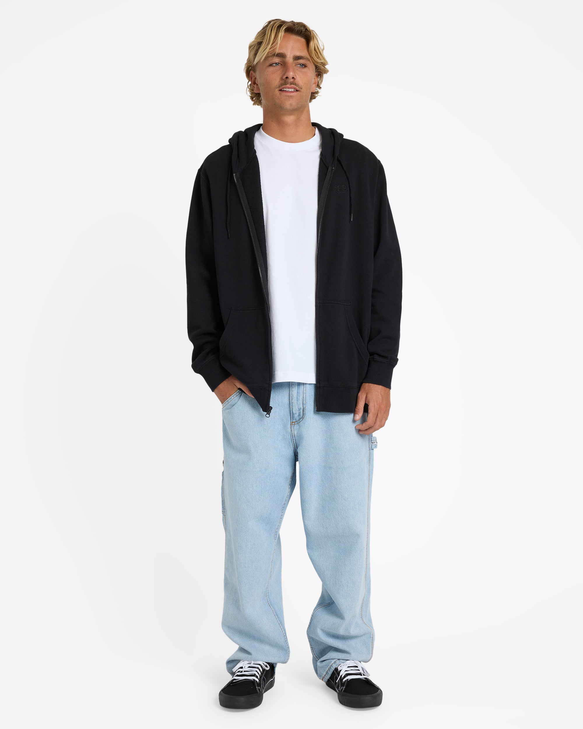 Mens Premium WW Zip Up Hoodie