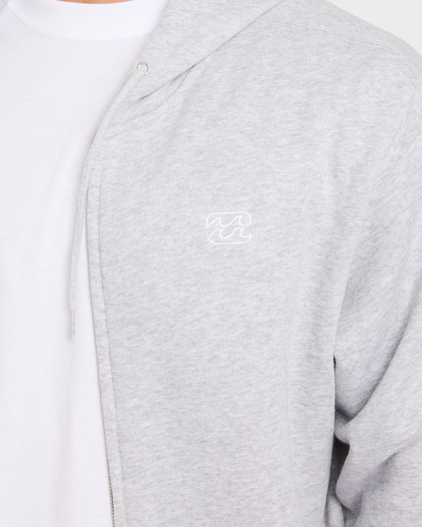 Mens Premium Zip Through Hoodie