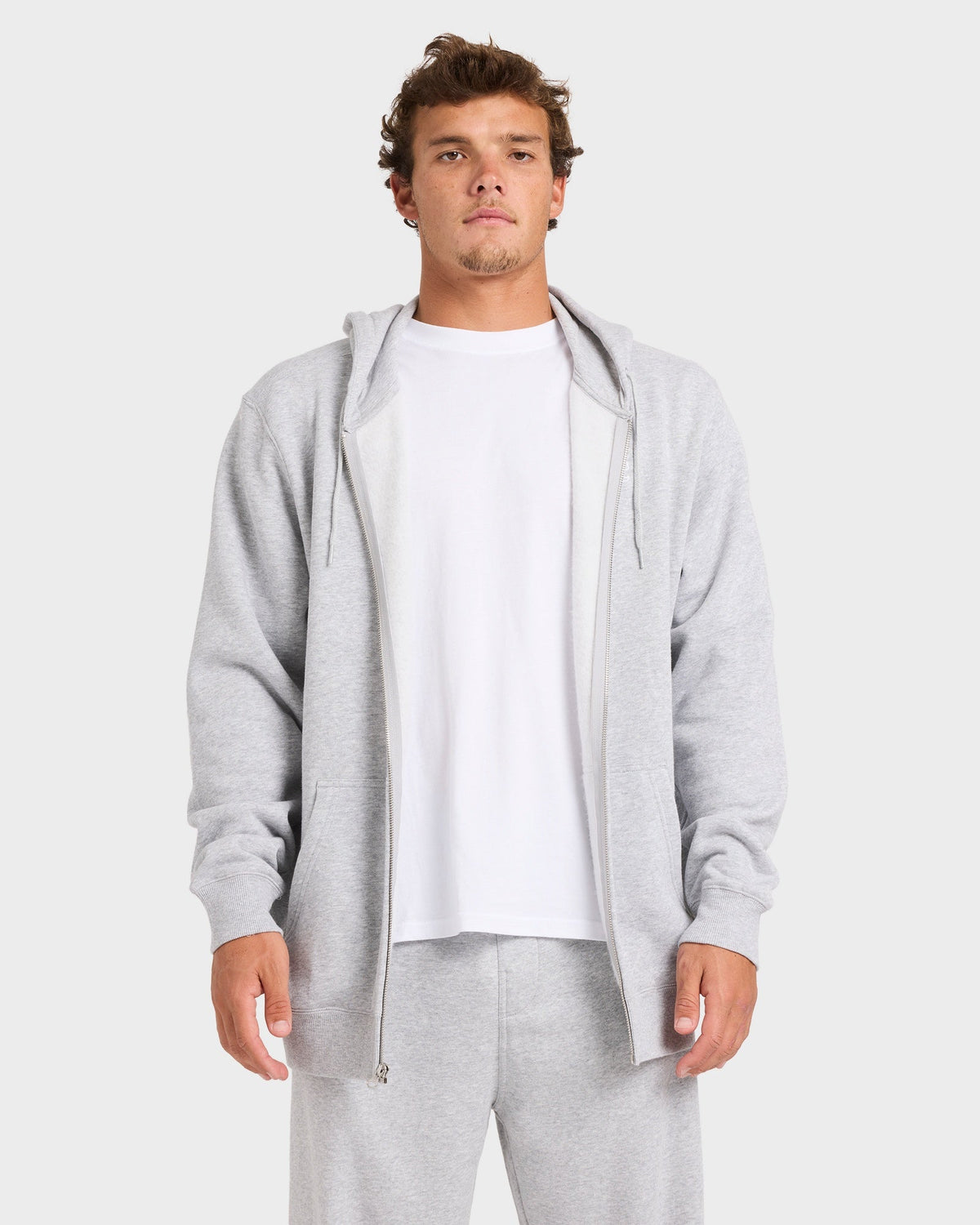Mens Premium Zip Through Hoodie