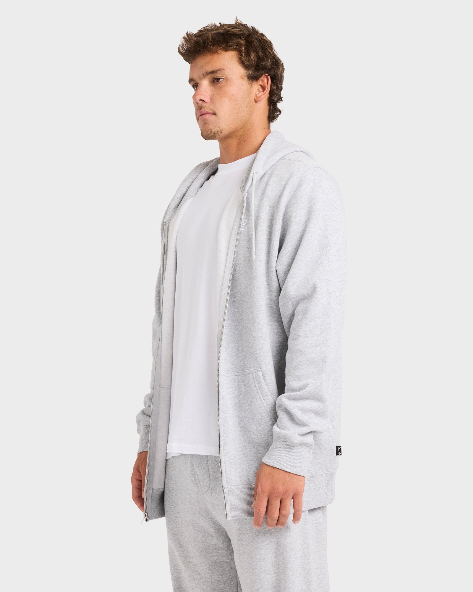 Mens Premium Zip Through Hoodie