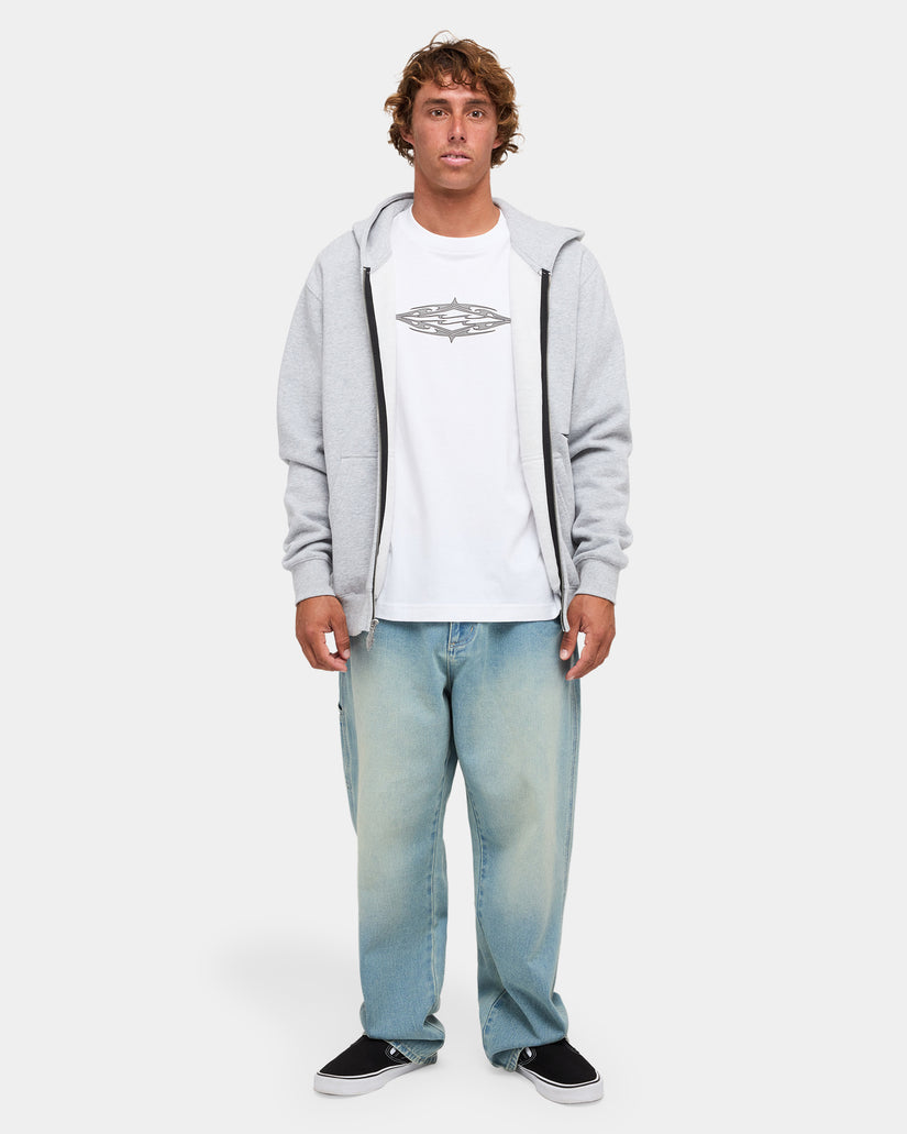 Mens Tilt Zip Up Hoodie