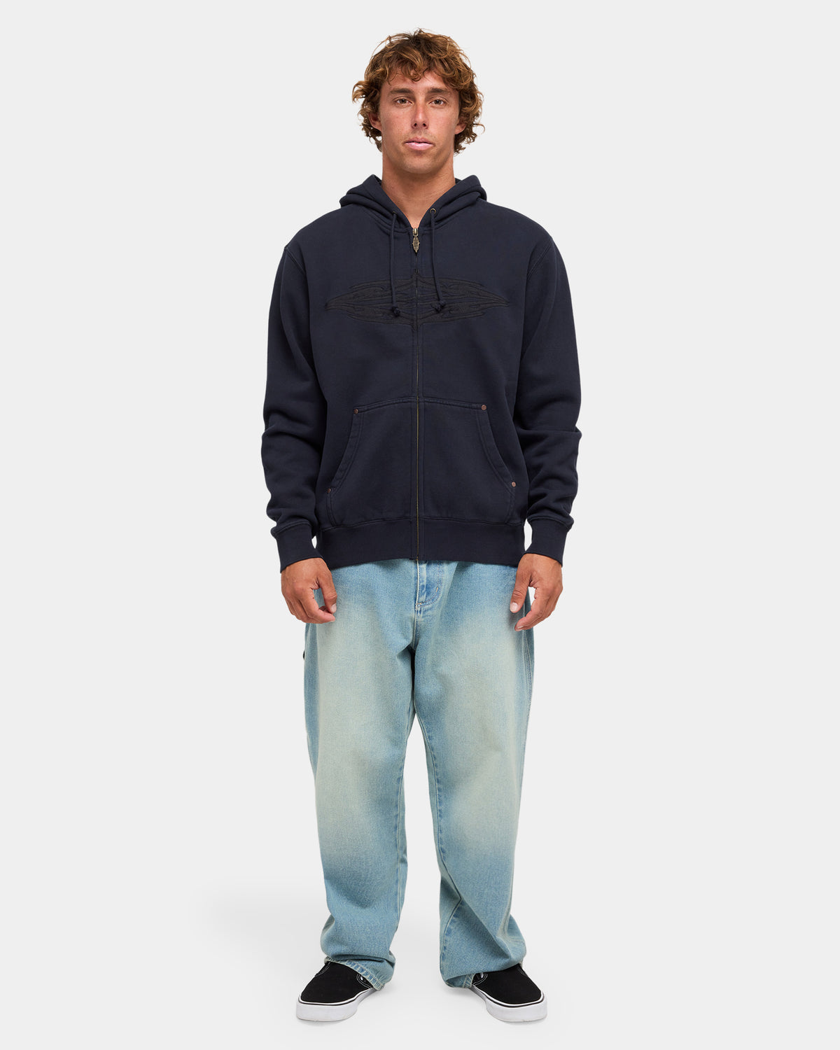 Mens Immortal Diamond Zip Up Hoodie