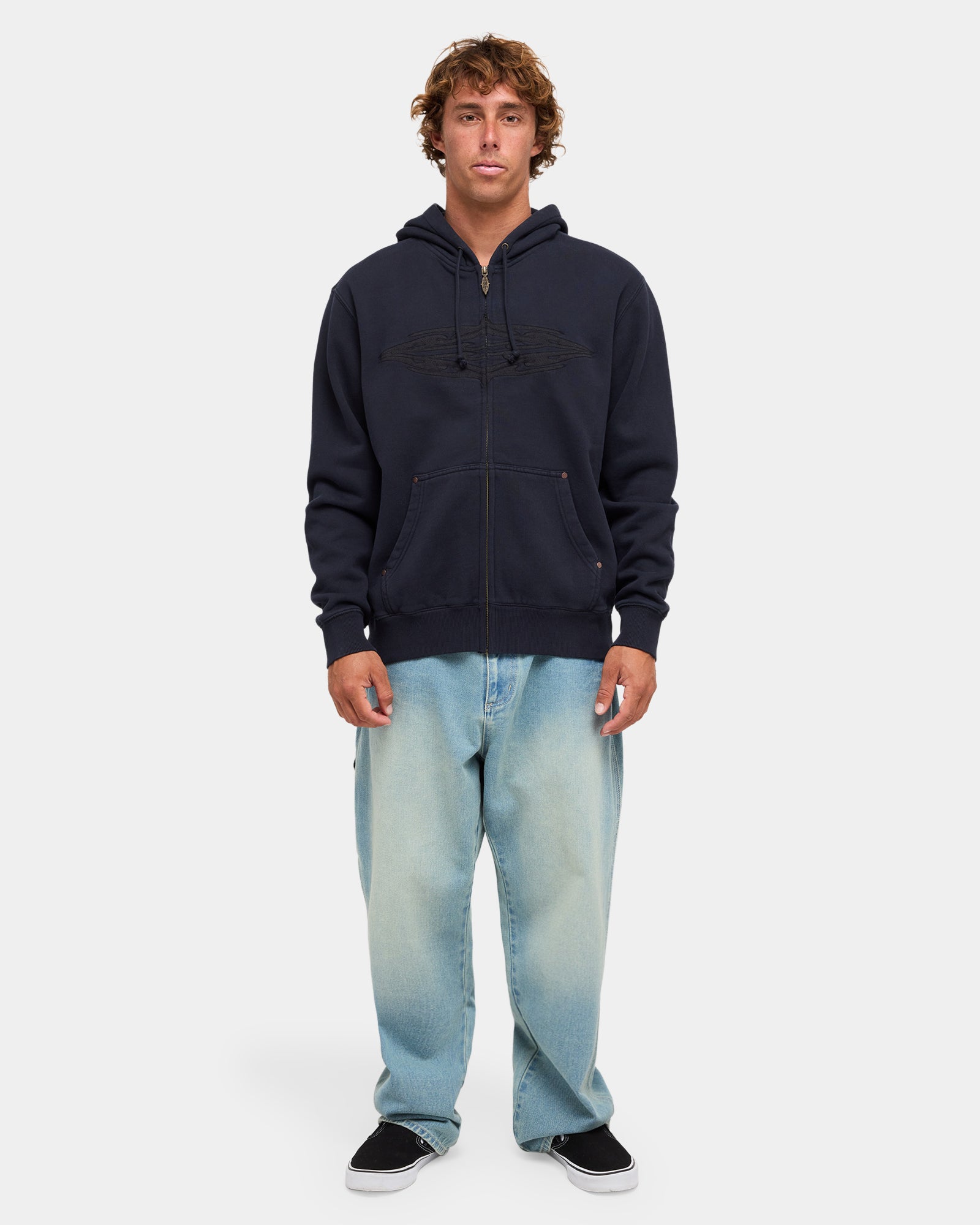Mens Immortal Diamond Zip Up Hoodie