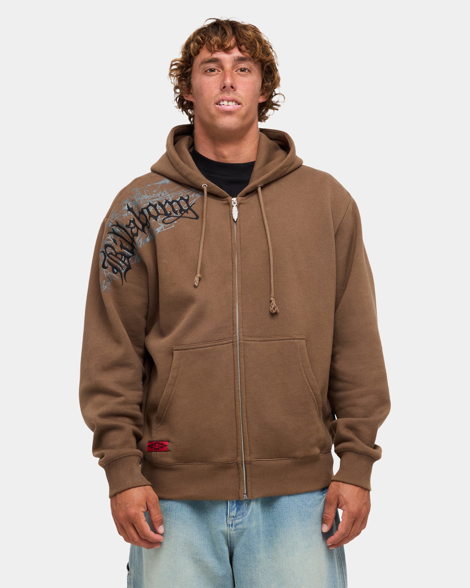 Mens Immortal Blast Zip Up Hoodie