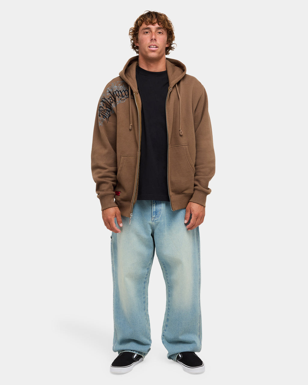 Mens Immortal Blast Zip Up Hoodie