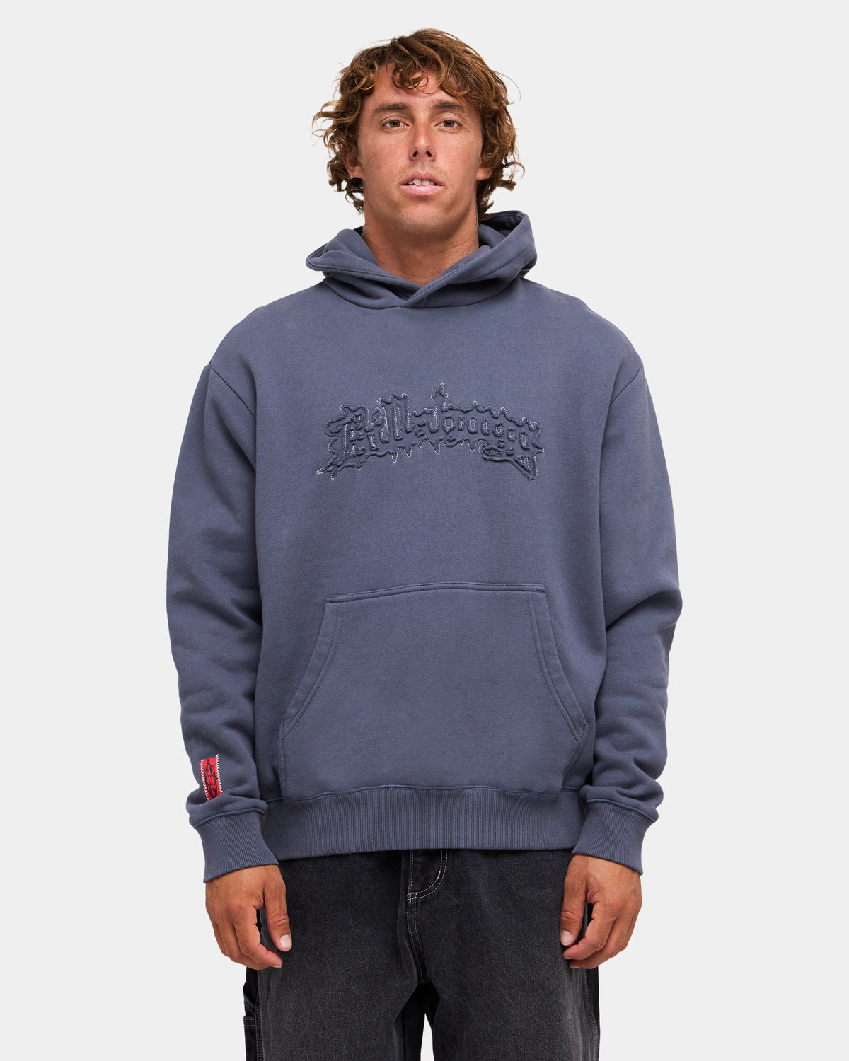 Mens Immortal Distress Pullover Hoodie