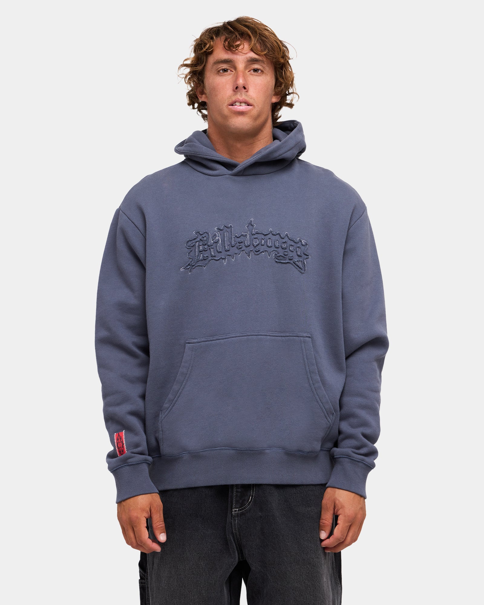 Mens Immortal Distress Pullover Hoodie