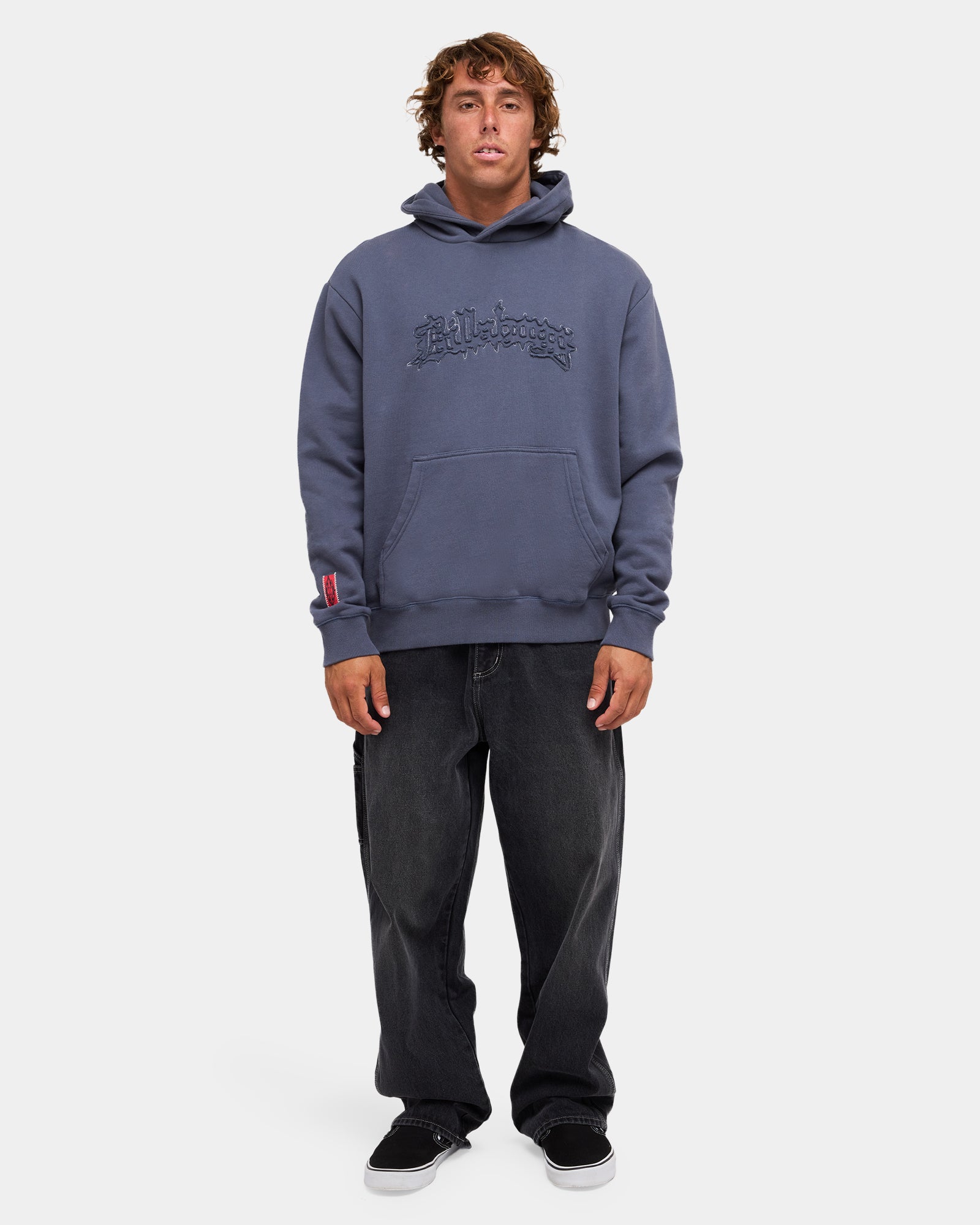 Mens Immortal Distress Pullover Hoodie
