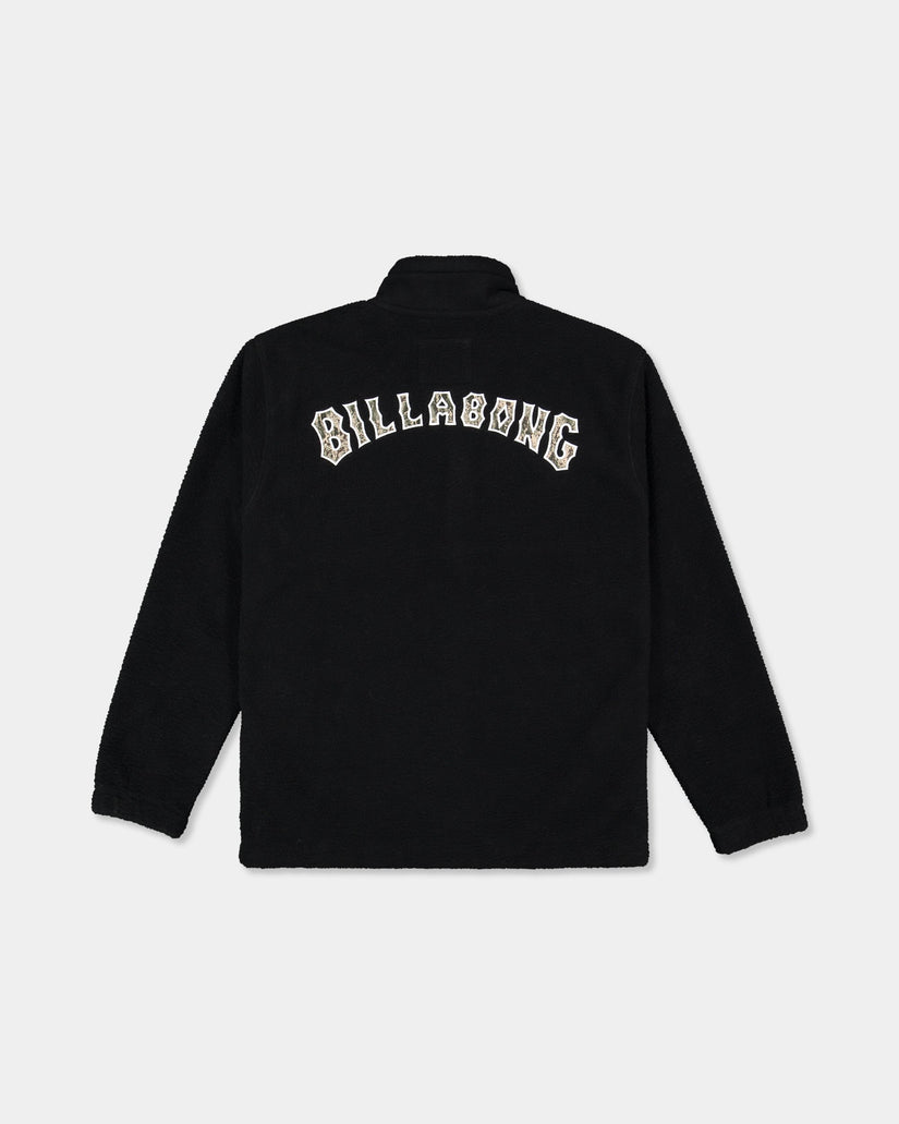 Mens Boundary Mockneck Fleece Jumper