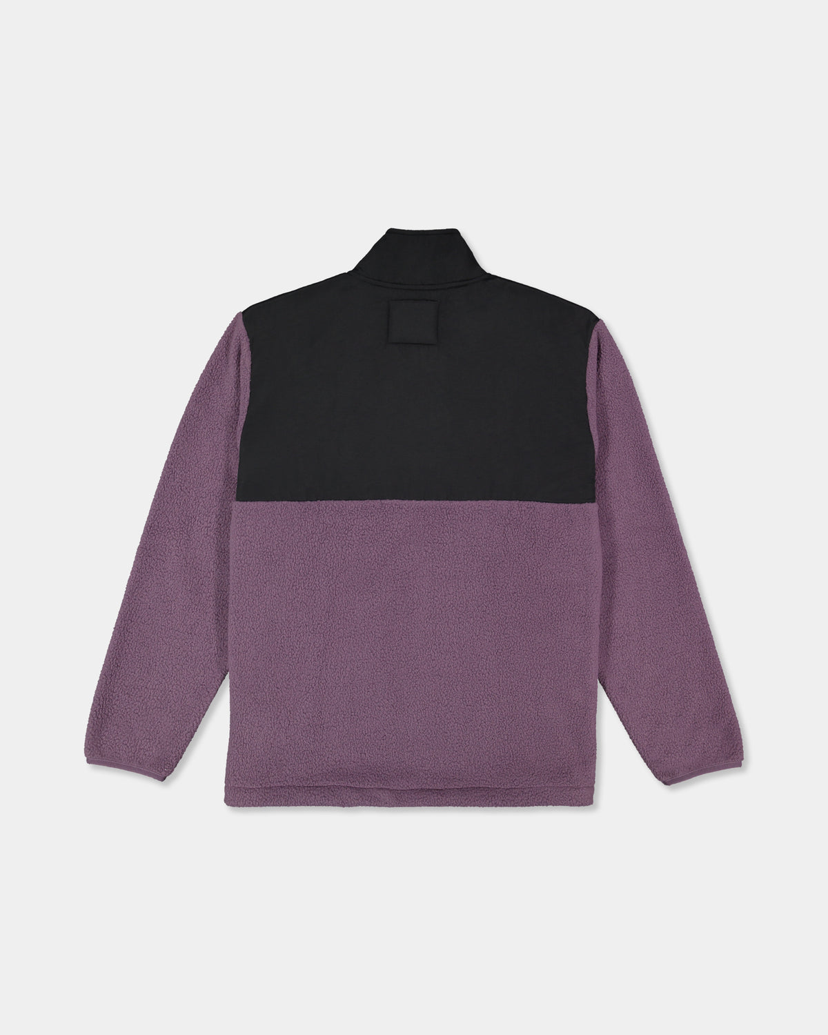 Mens Boundary Mock Snap Fleece Jumper