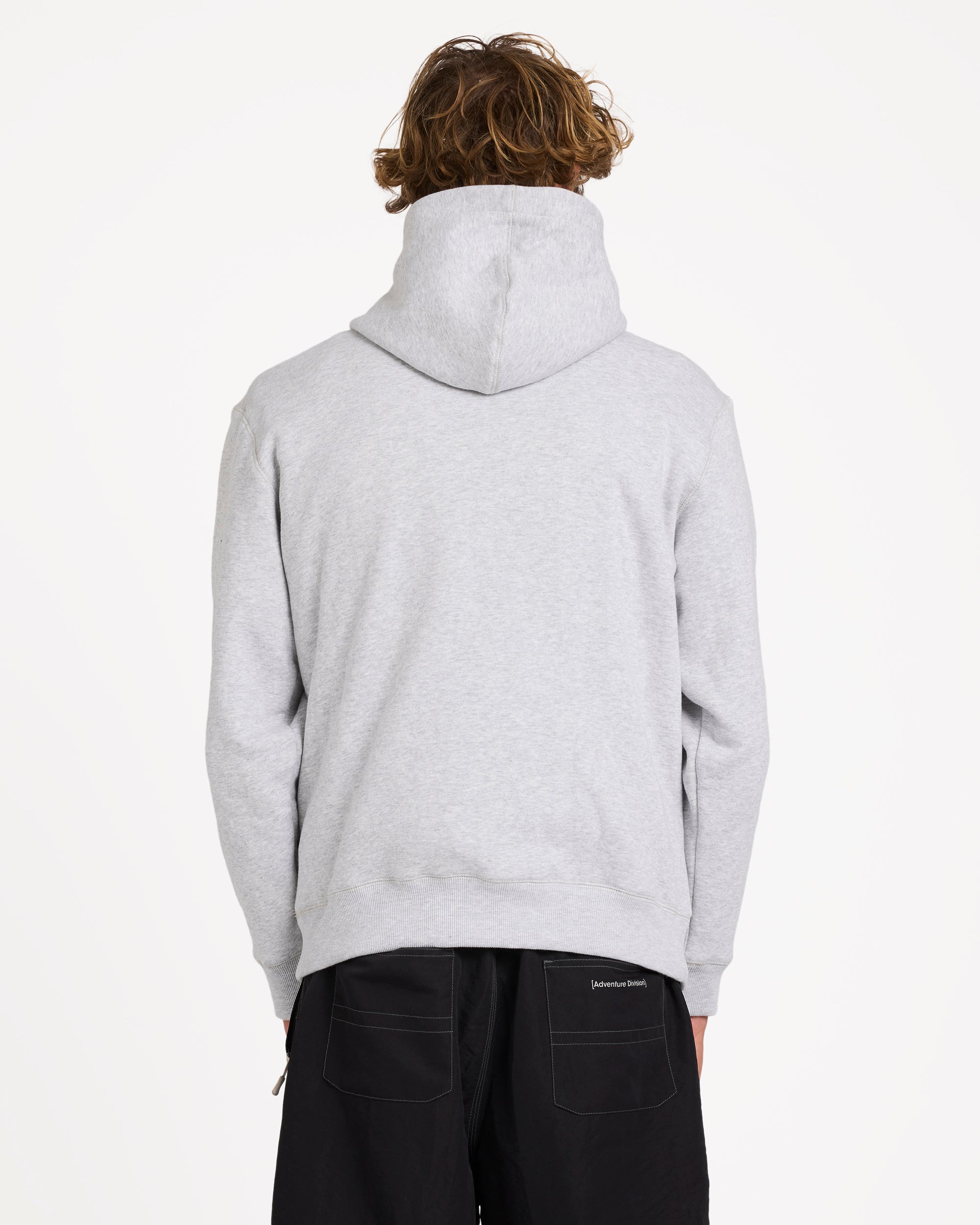 Mens Adiv Mock Pullover Hoodie