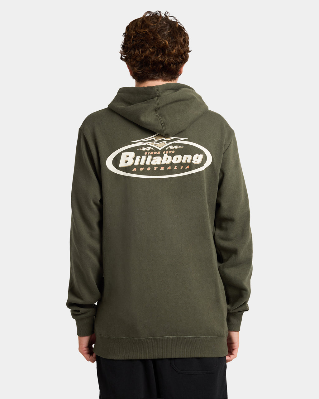 Mens Diamond Wave Pullover Hoodie