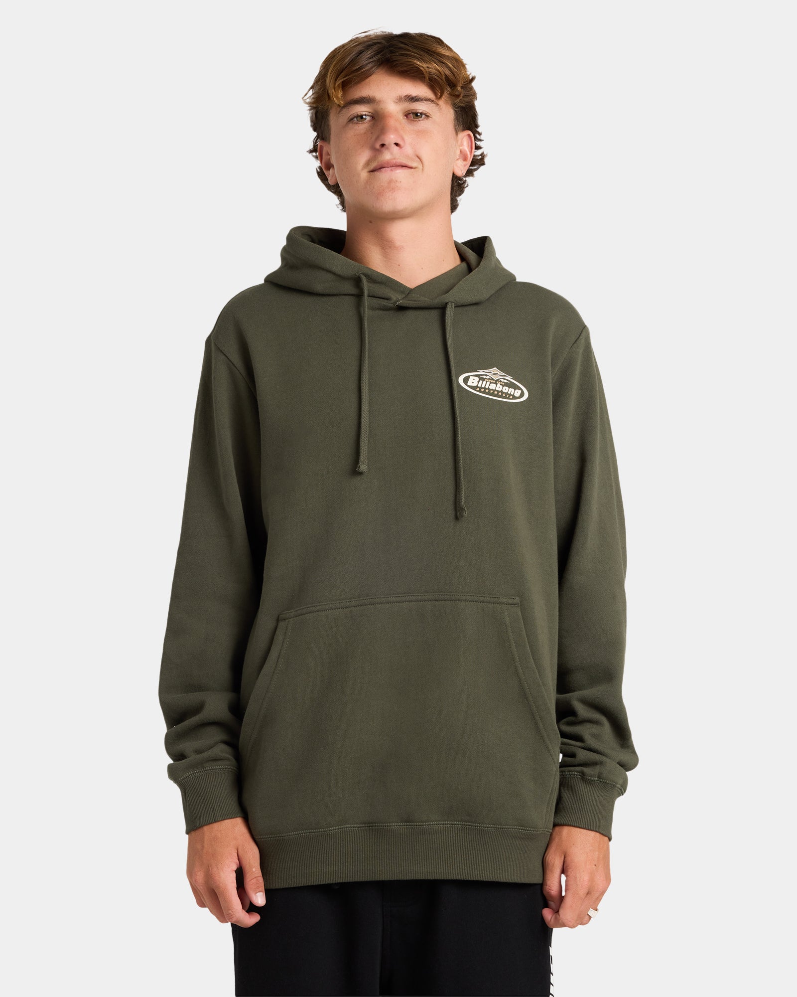 Mens Diamond Wave Pullover Hoodie