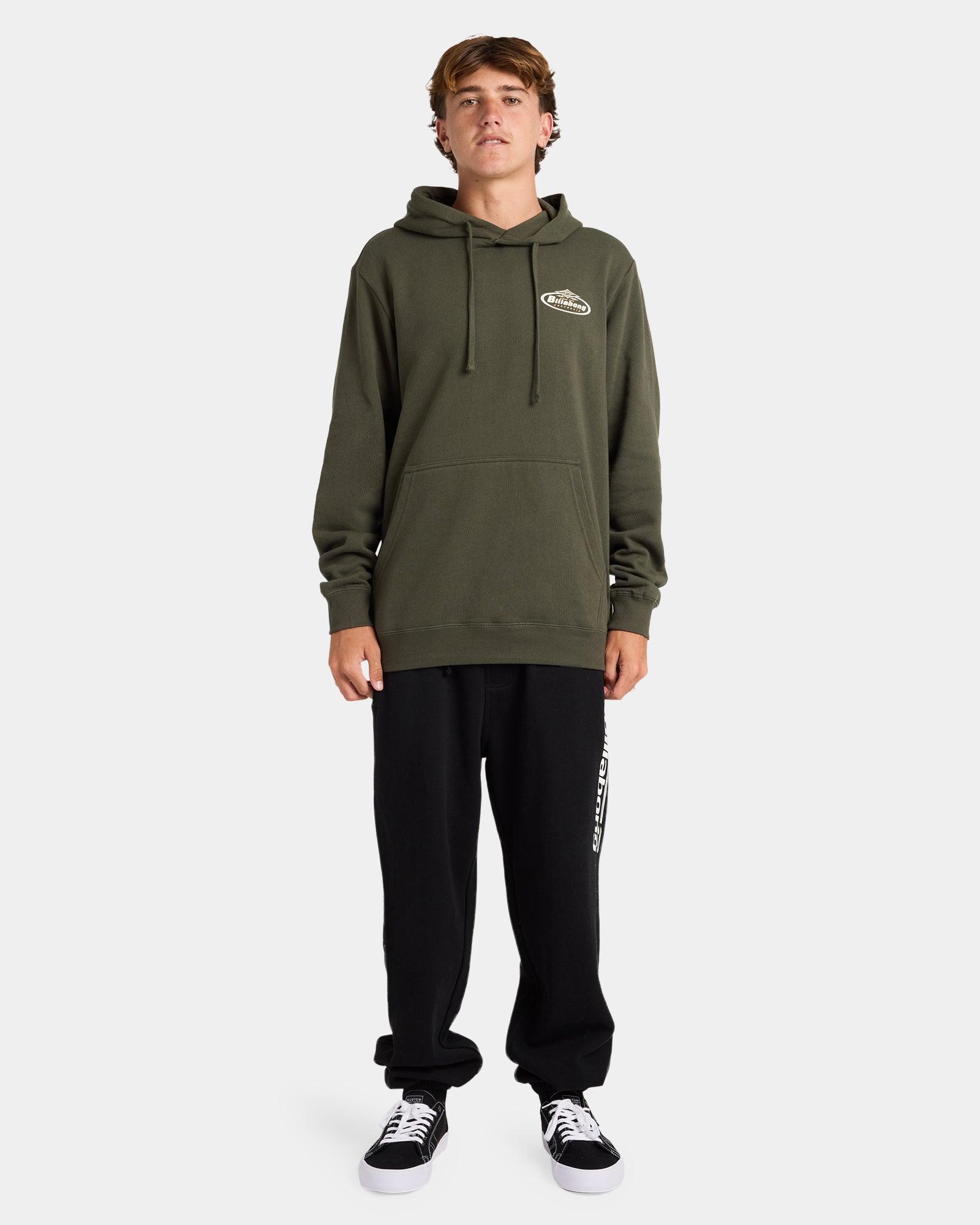 Mens Diamond Wave Pullover Hoodie