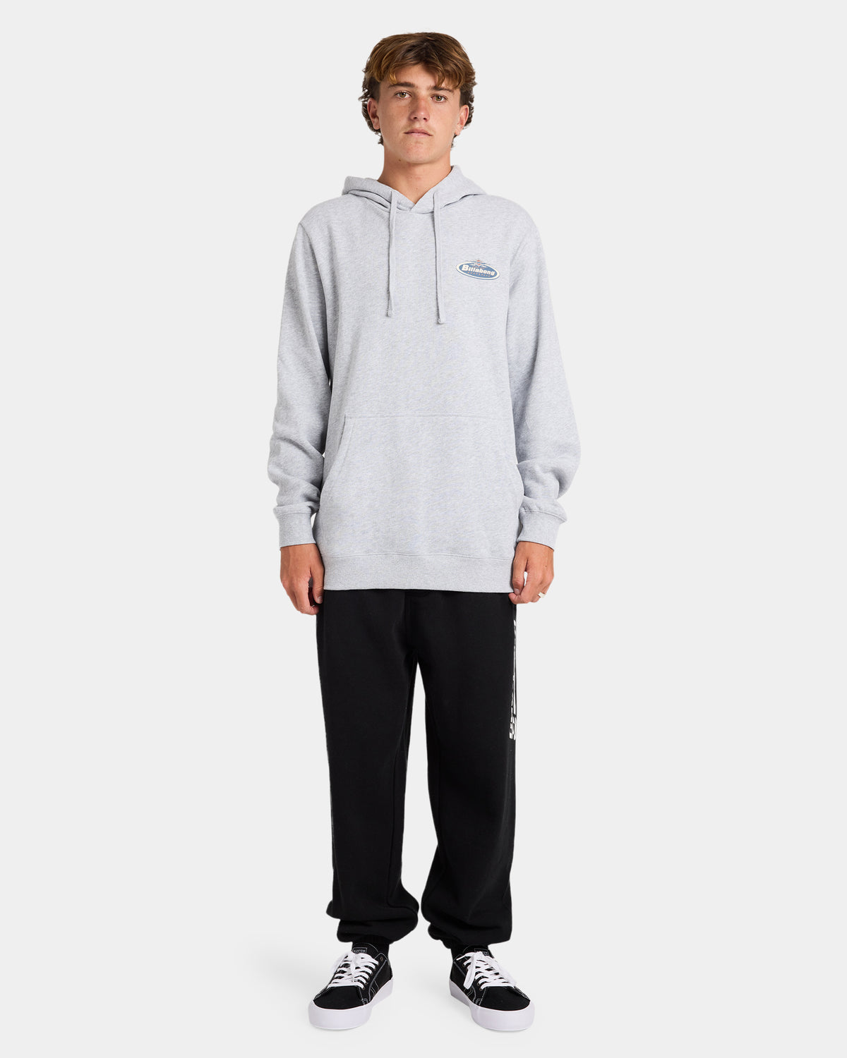 Mens Diamond Wave Pullover Hoodie