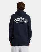 Mens Diamond Wave Pullover Hoodie