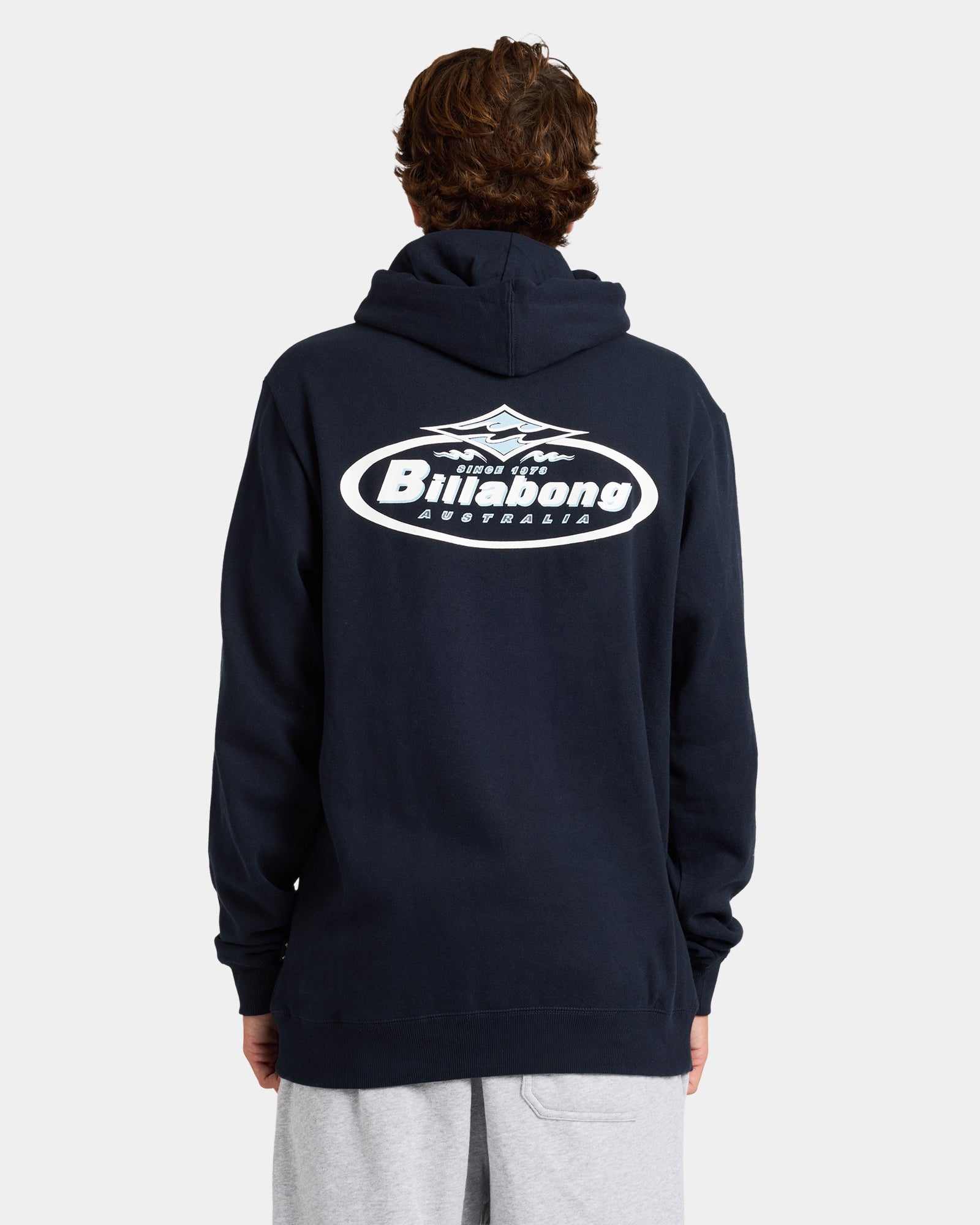 Mens Diamond Wave Pullover Hoodie