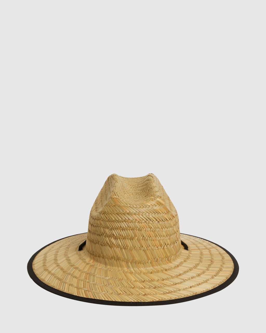 Mens Tides Print Straw Hat