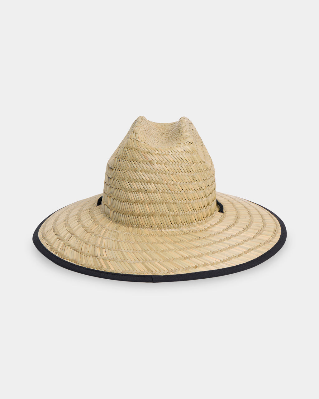 Mens Tides Print Straw Hat
