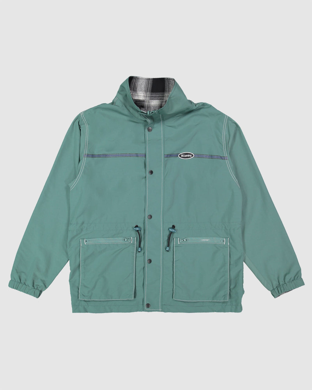 Mens Checked Out Reversible Spray Jacket