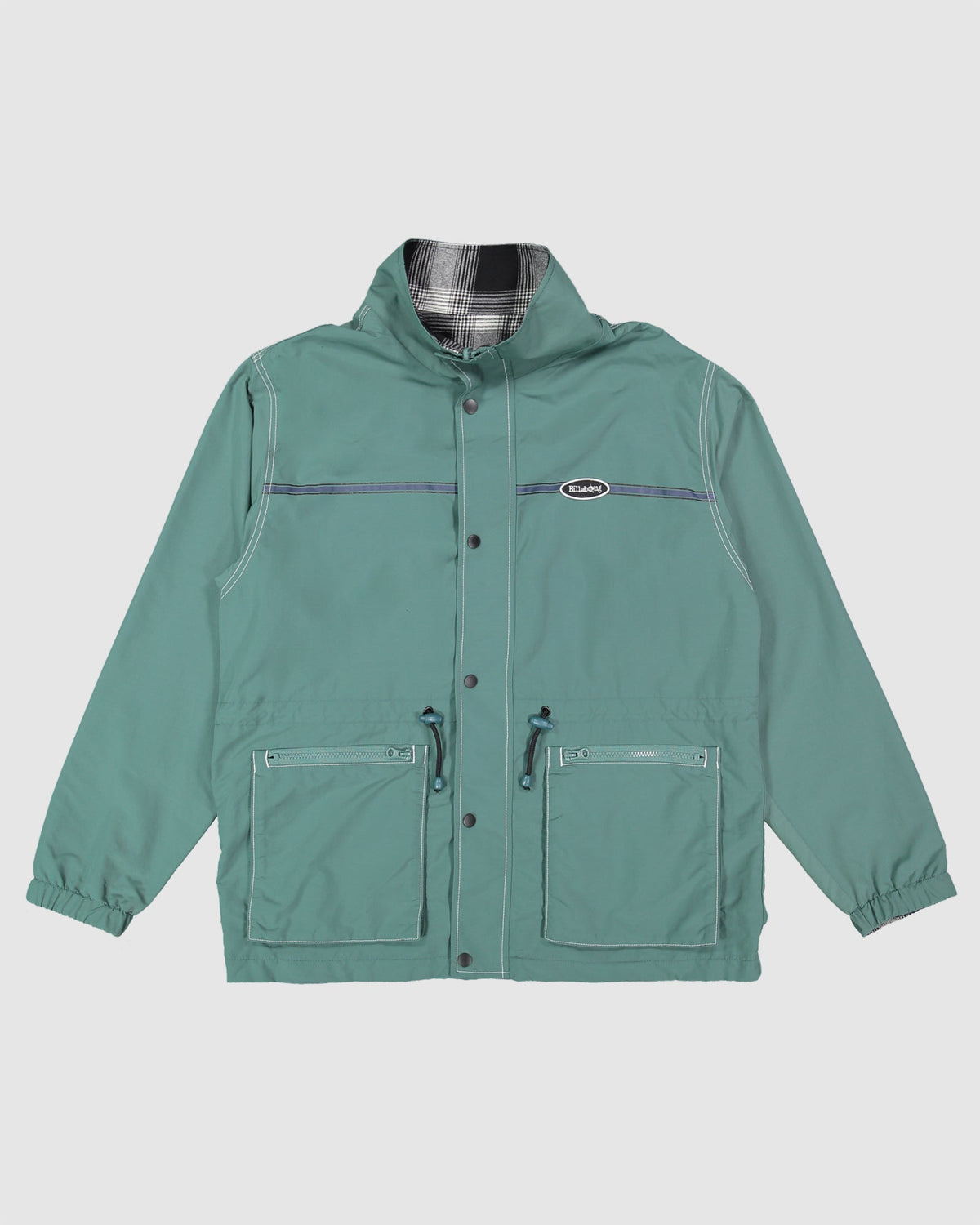 Mens Checked Out Reversible Spray Jacket