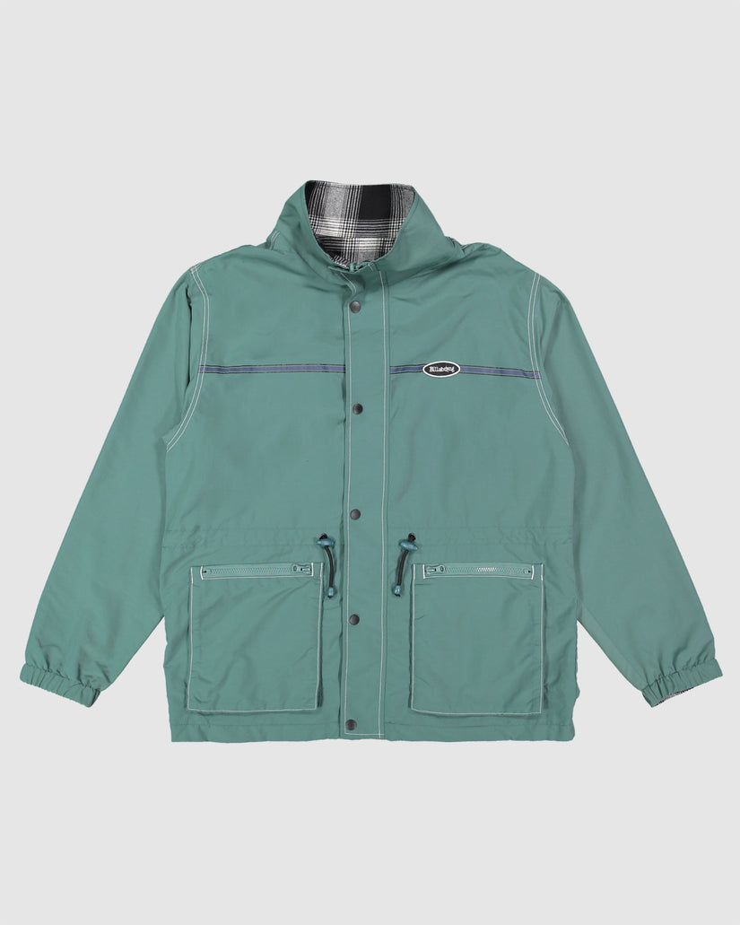 Mens Checked Out Reversible Spray Jacket