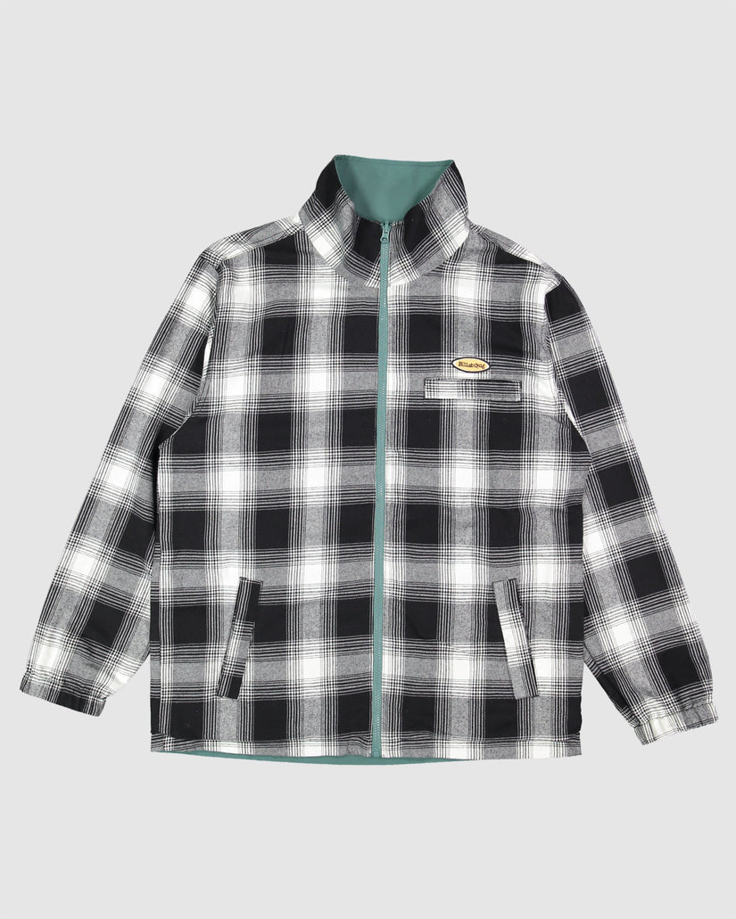Mens Checked Out Reversible Spray Jacket