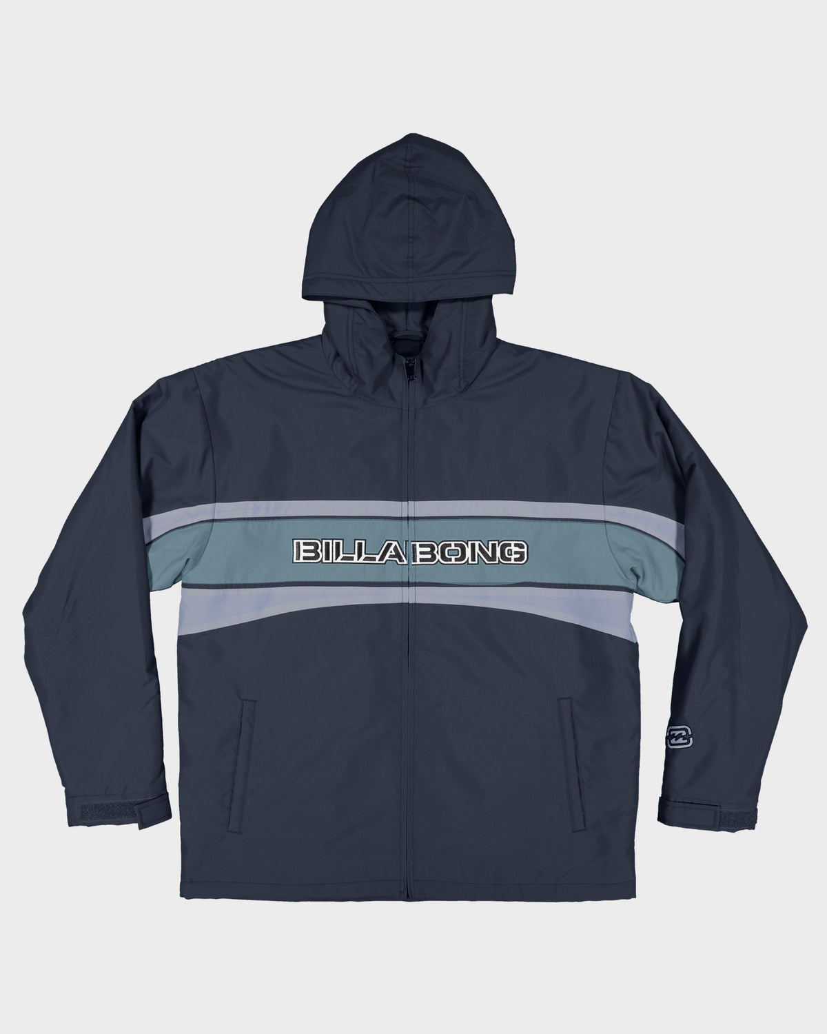 Mens Fluid 2K Zip Up Hoodie