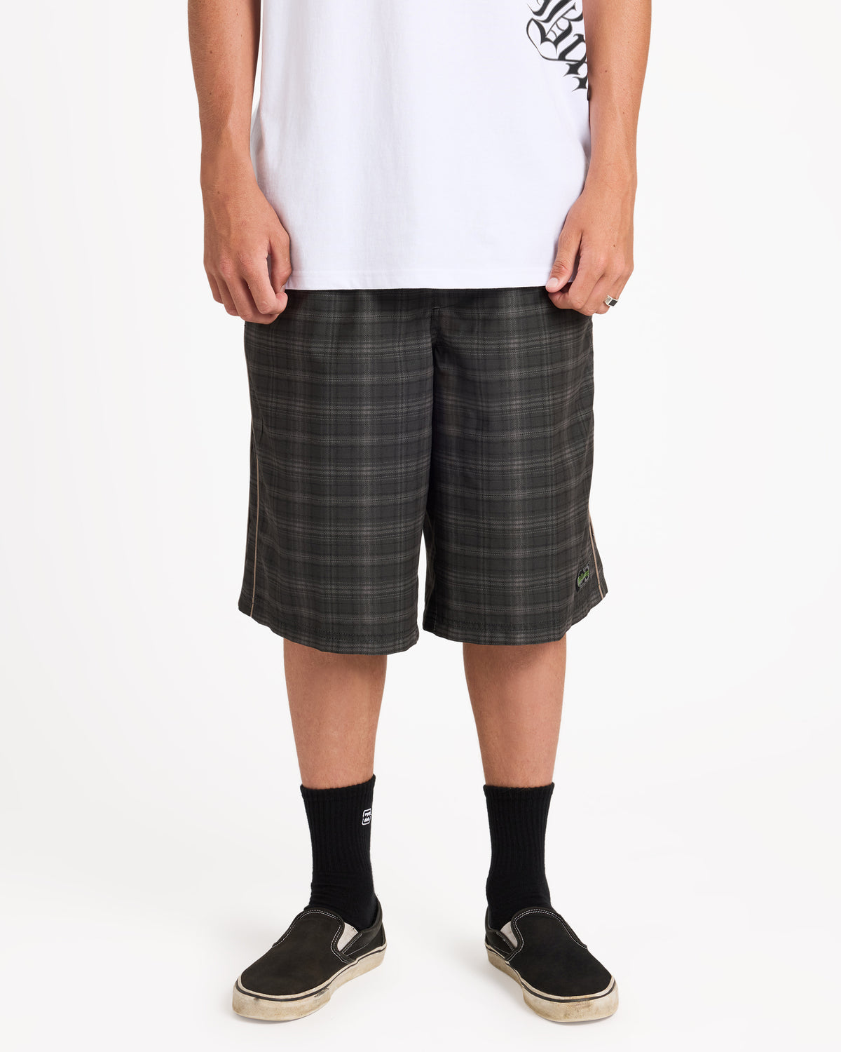 Mens Immortal Check 23" Boardshorts