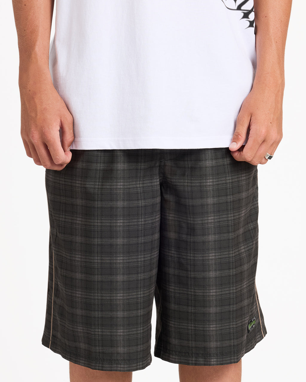 Mens Immortal Check 23" Boardshorts