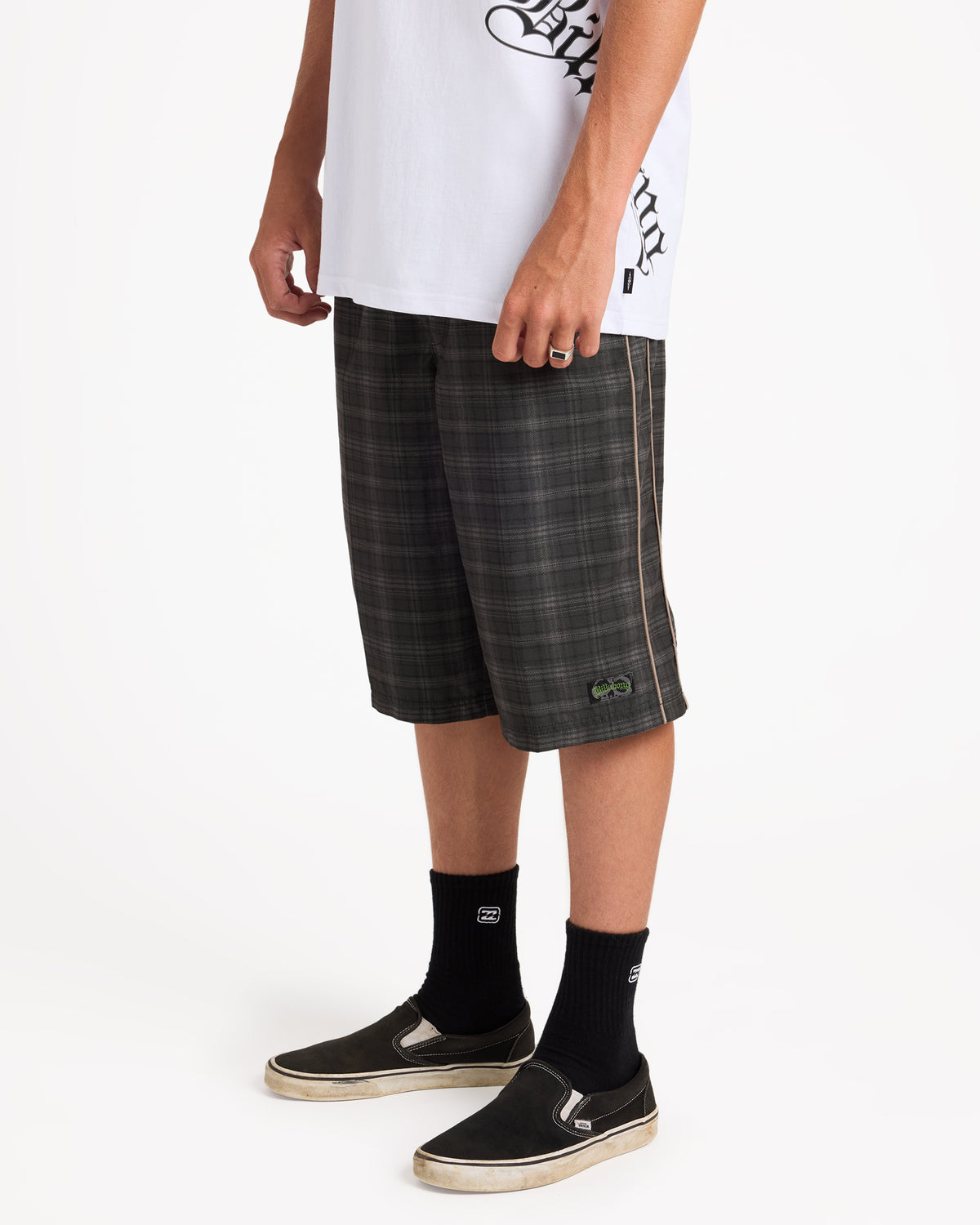 Mens Immortal Check 23" Boardshorts