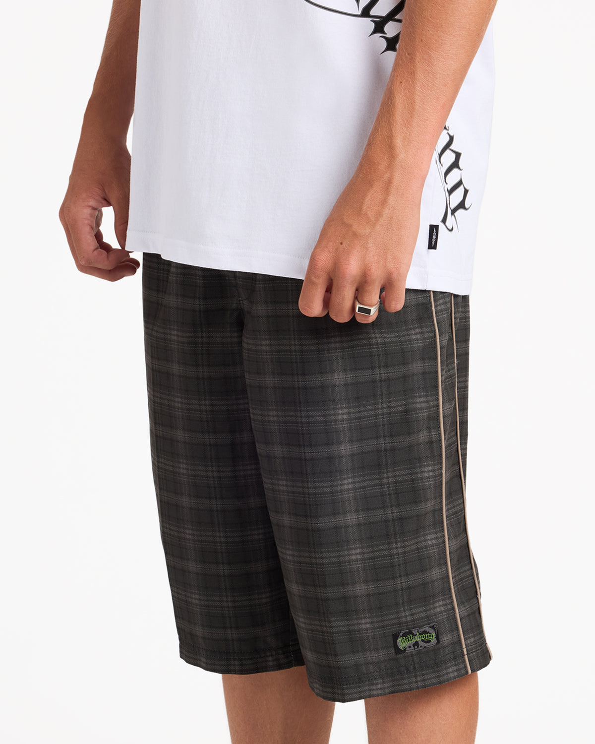 Mens Immortal Check 23" Boardshorts