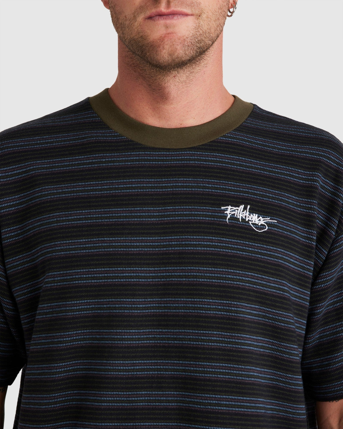 Mens Absense Stripe T-Shirt