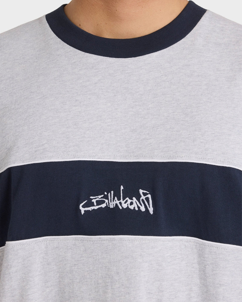 Mens Script Panel T-Shirt