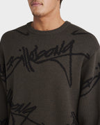 ALL OVER SWEATER