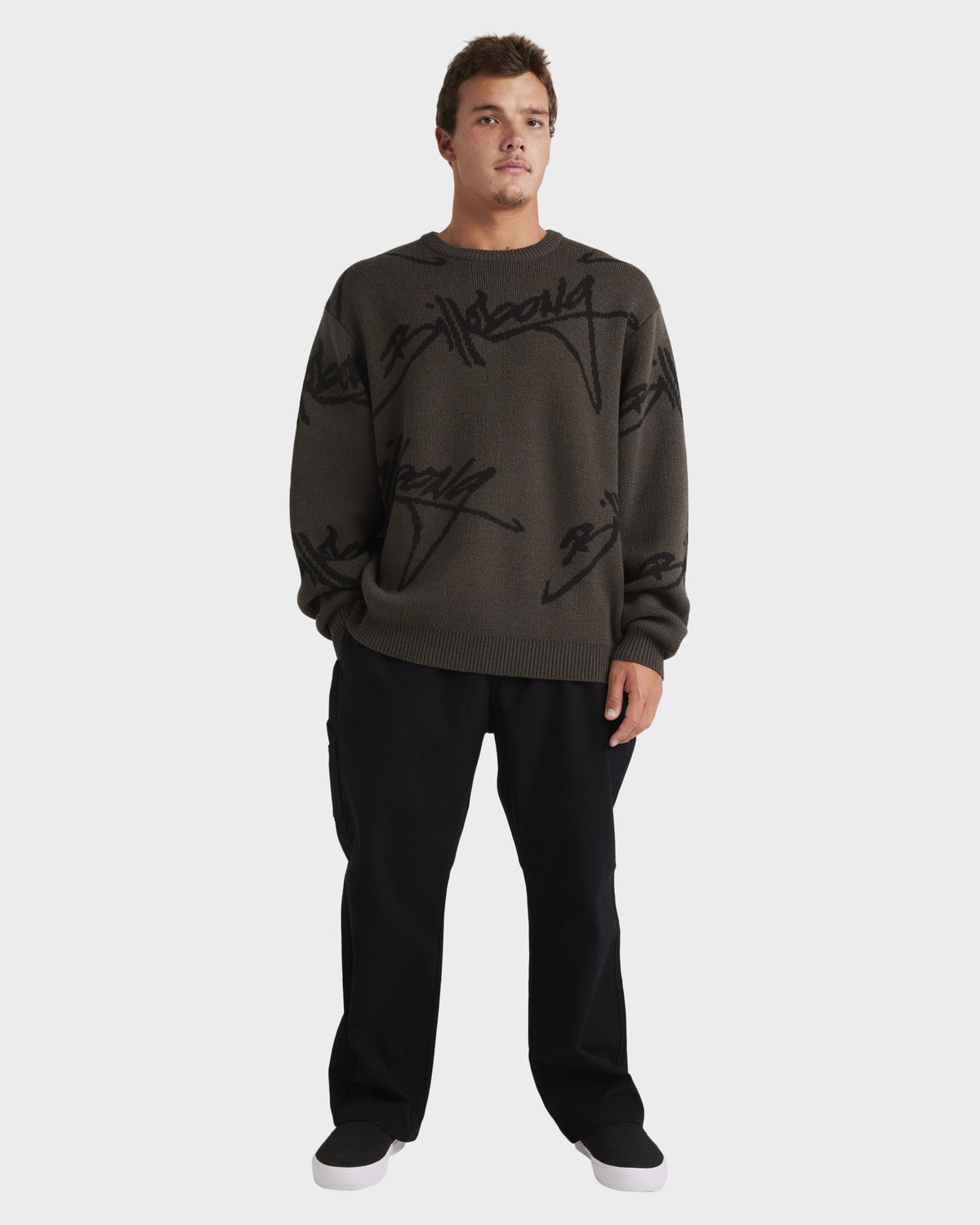 ALL OVER SWEATER