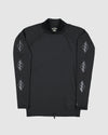 Mens Contrast Performance Fit Long Sleeve Rash Vest