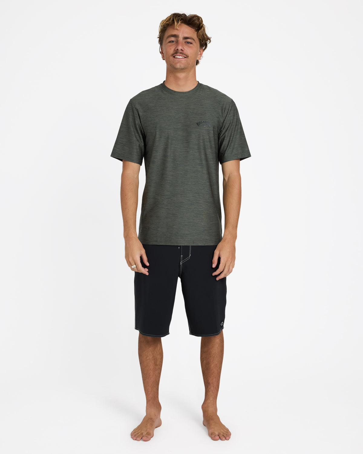 Mens Shoreline Loose Fit Rash Vest