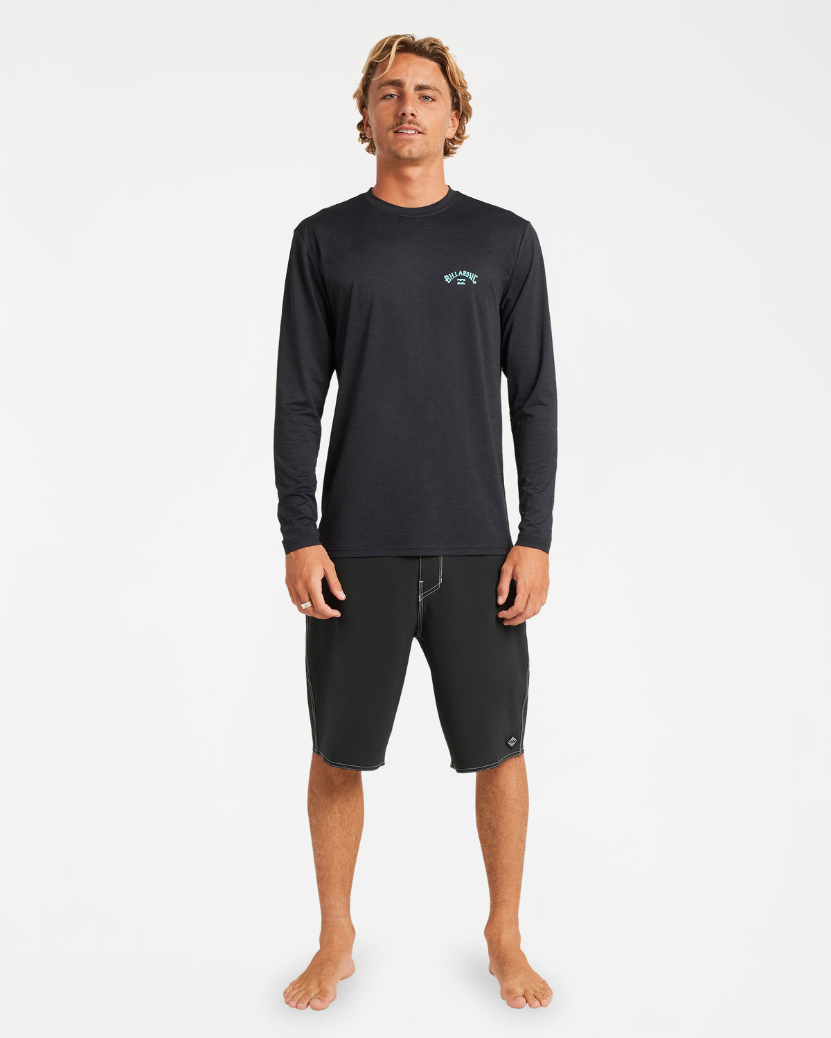 Mens Shoreline UPF 50 Long Sleeve Rashguard