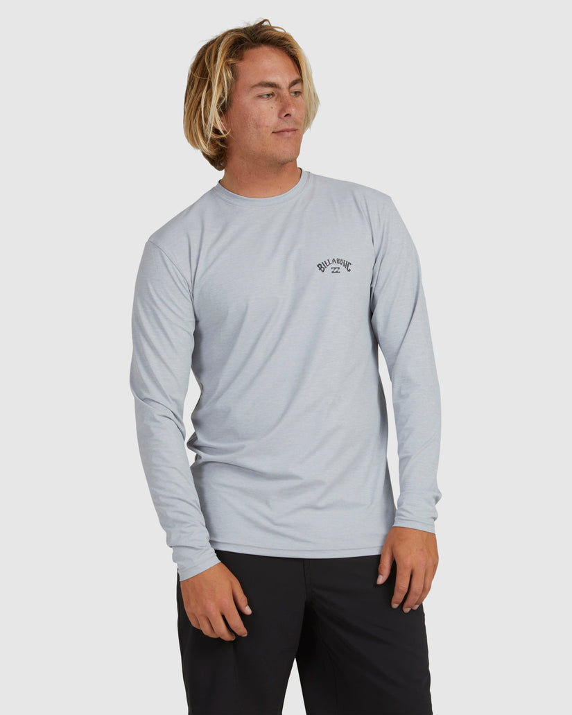 Mens Shoreline Loose Fit Long Sleeve Rash Vest
