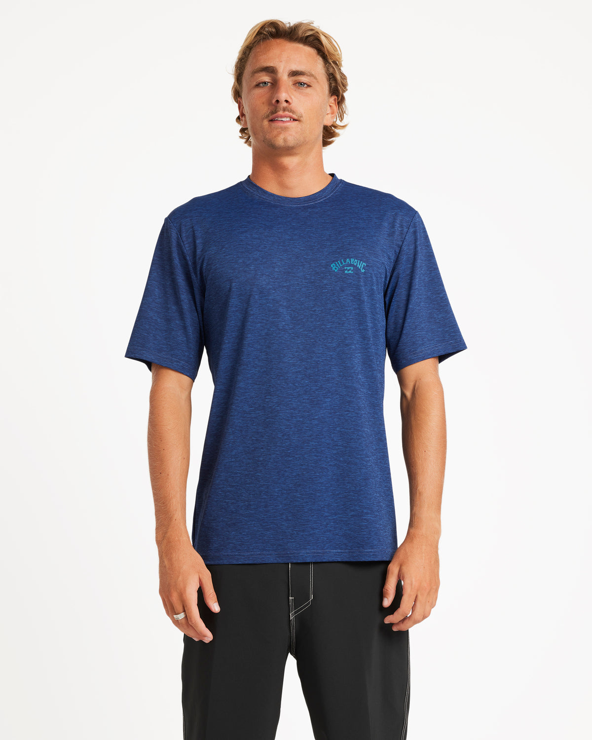 Mens Shoreline Loose Fit Short Sleeve Rash Vest