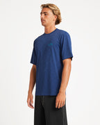Mens Shoreline Loose Fit Short Sleeve Rash Vest