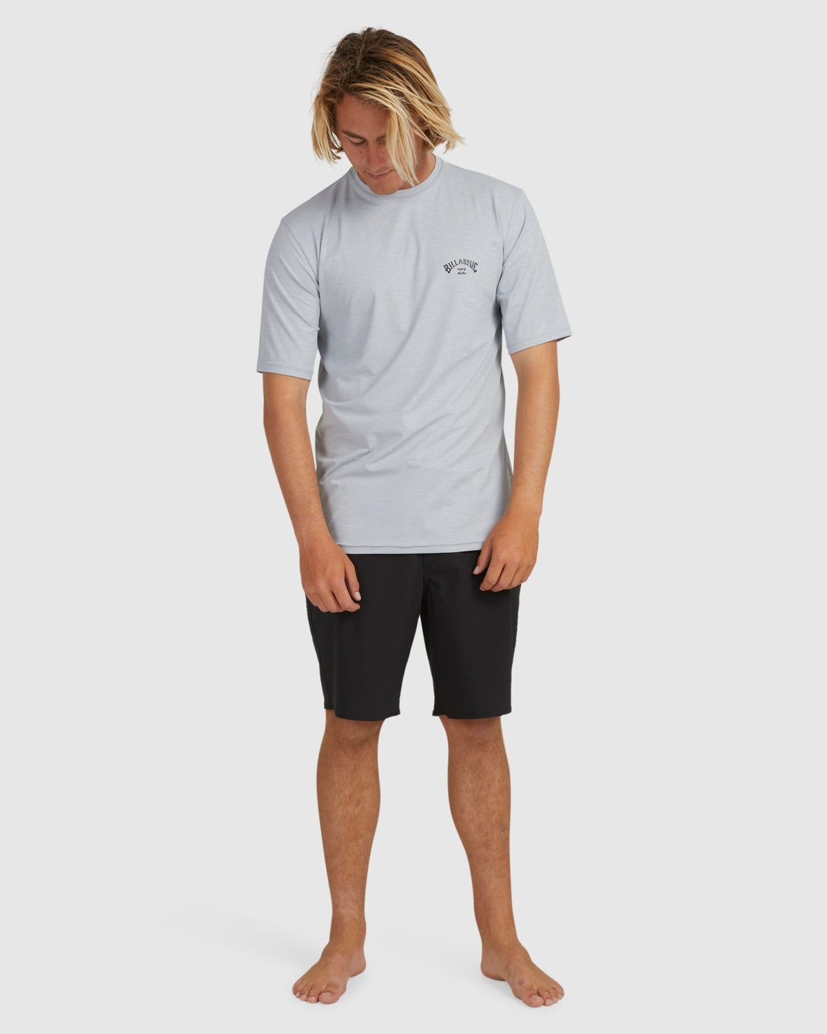 Mens Shoreline Loose Fit Short Sleeve Rash Vest