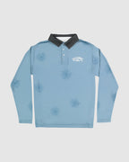 Mens King Stingray Flowers Fisho Rash Vest