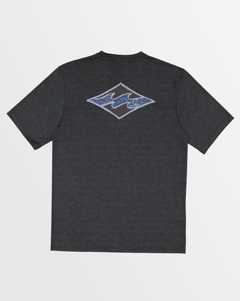 Mens Diamond Shoreline Rash Vest