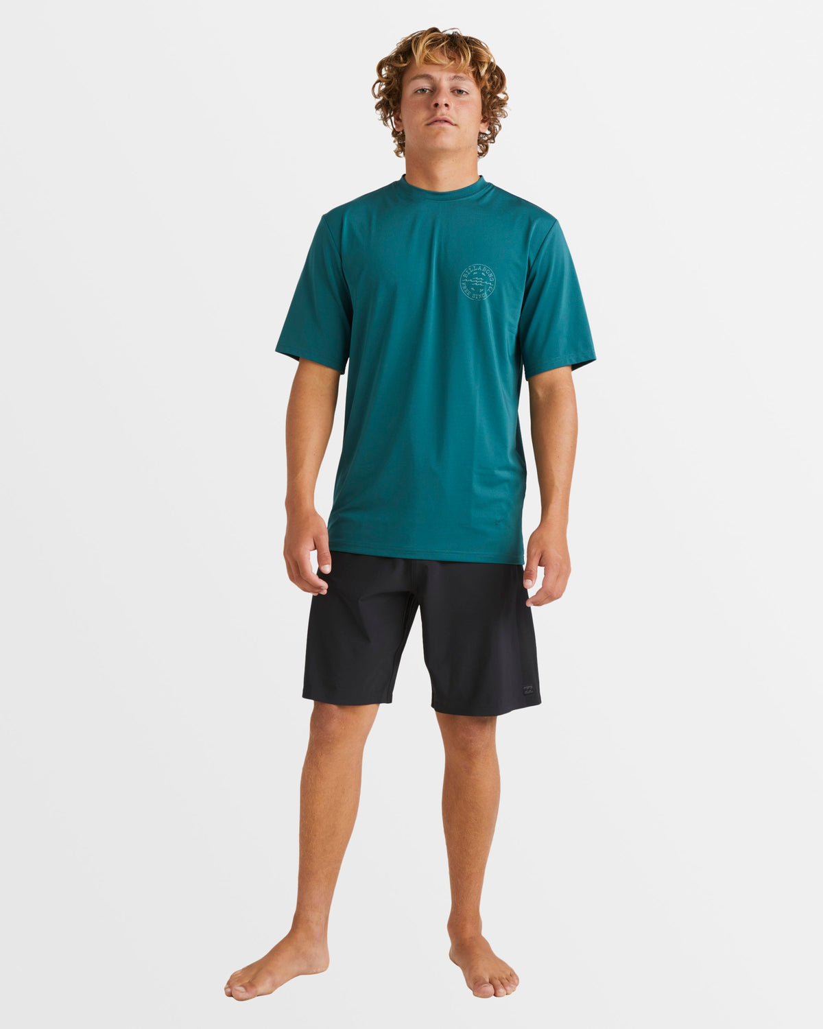 Mens Big Wave Daz Rash Vest